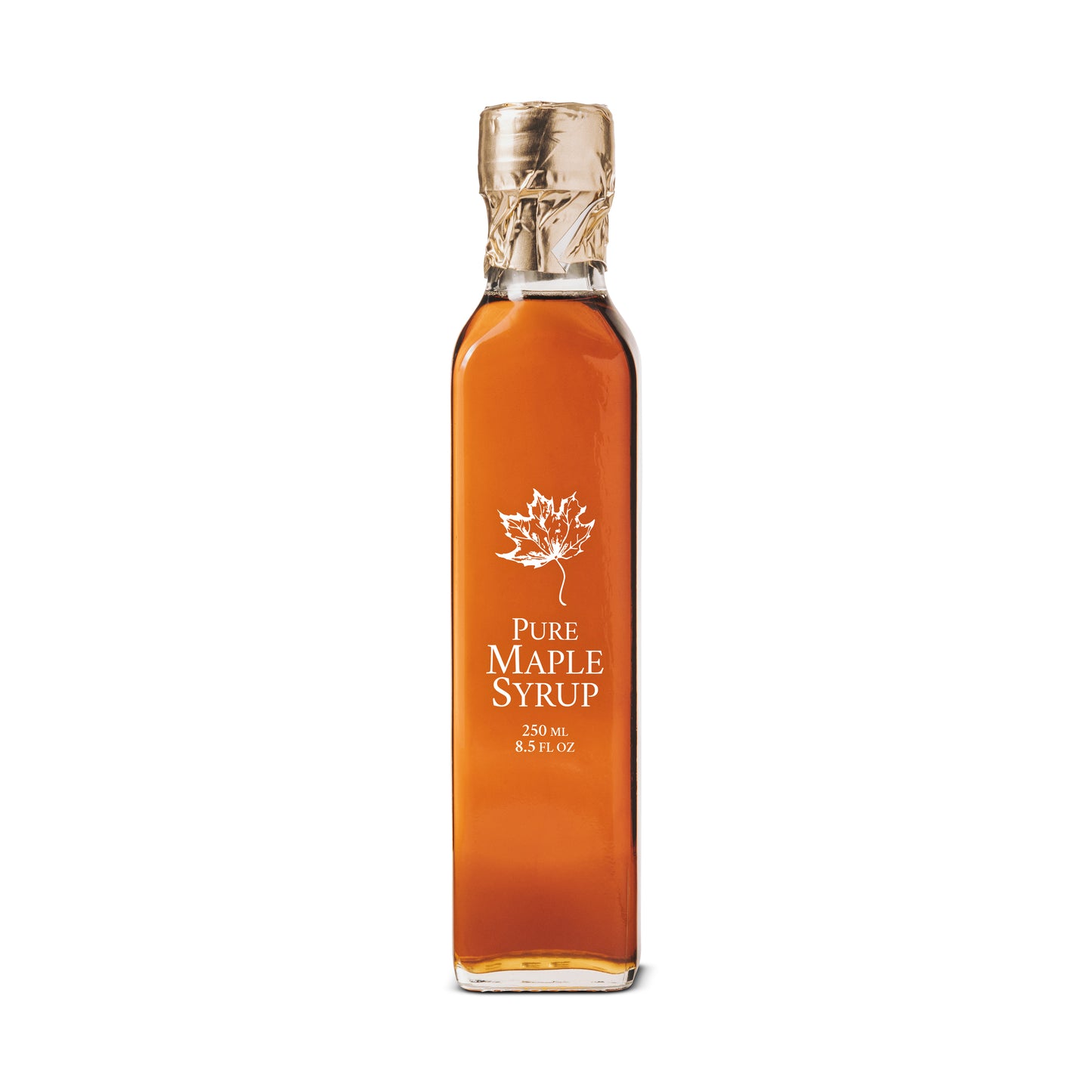 8.45 oz. Glass Marasca Pure Maple Syrup