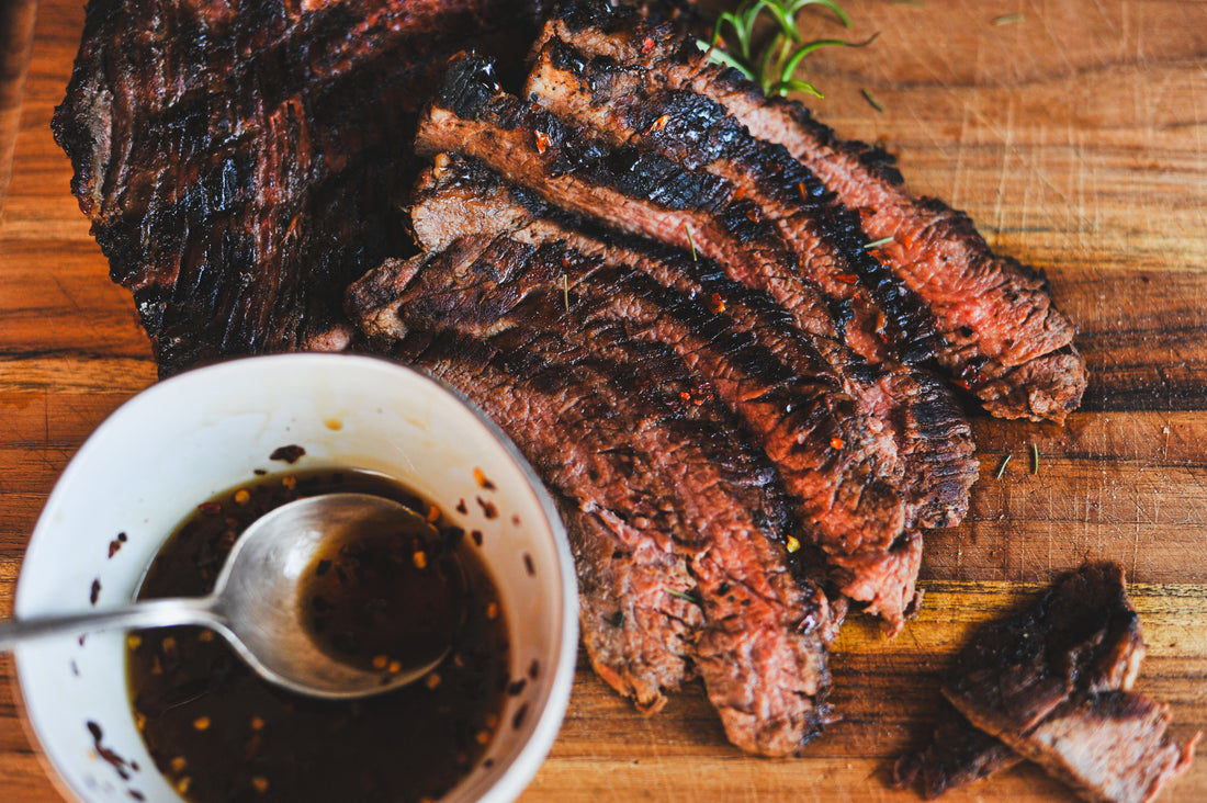 Maple Teriyaki Grilled Flank Steak