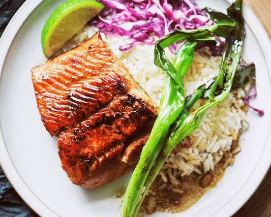 Maple Miso Salmon (pan seared or grilled) Recipe