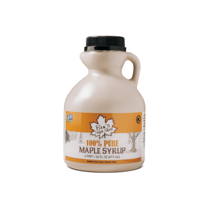 Ben's Pure Maple Syrup Plastic Jugs (All Sizes)
