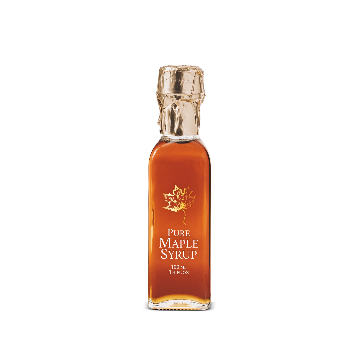 3.4 oz. Glass Marasca Pure Maple Syrup