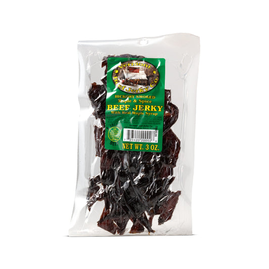 Maple & Spice Beef Jerky (All Sizes)