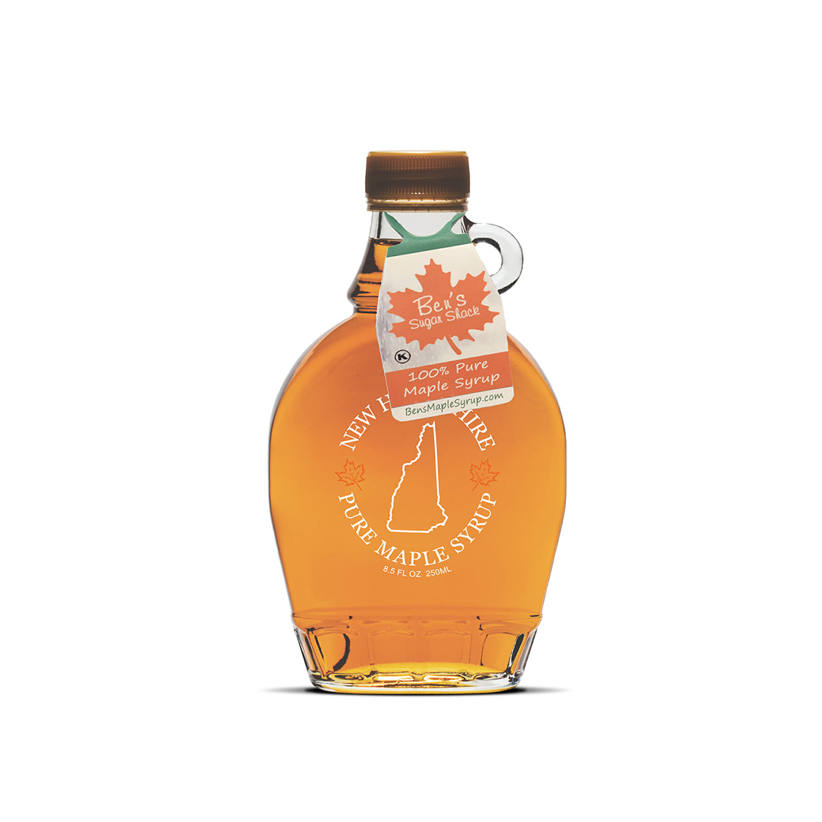 8.45 oz. New Hampshire Flask