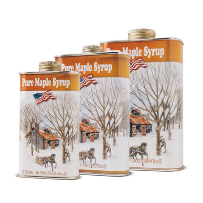 Empty Tin Containers (1/2 Pint, Pint, Quart)