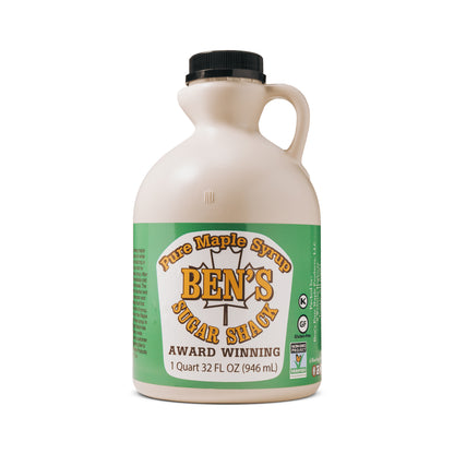 Ben's Pure Maple Syrup CLASSIC Jug (All Sizes)