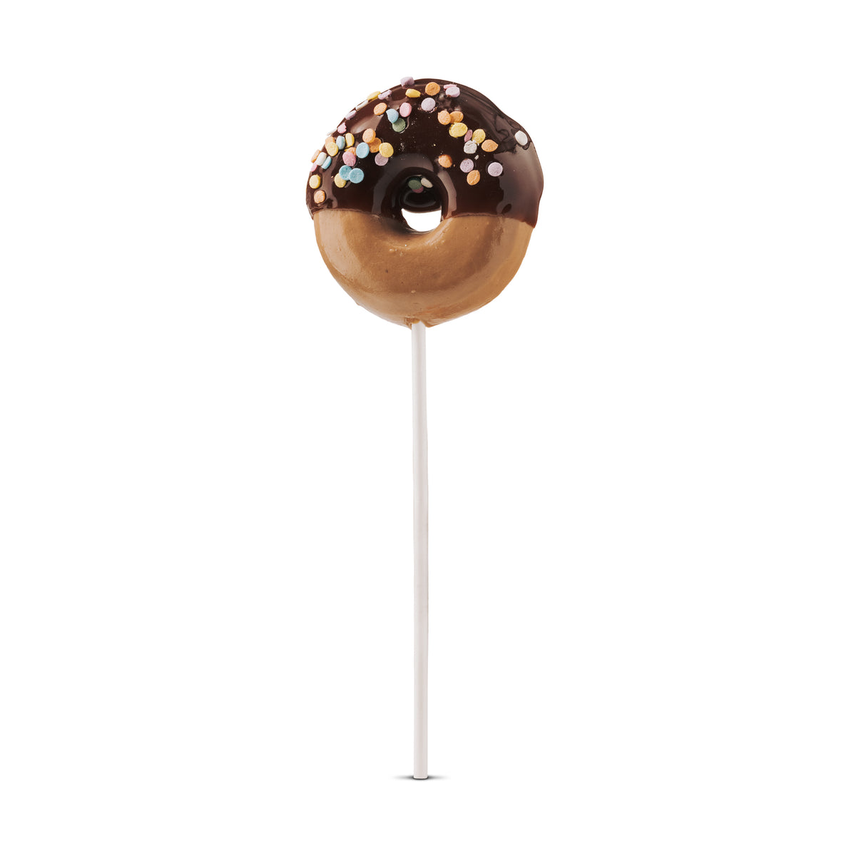 Doughnut Confetti Lollipops