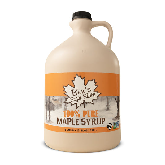 Ben's Pure Maple Syrup Plastic Jugs (All Sizes)
