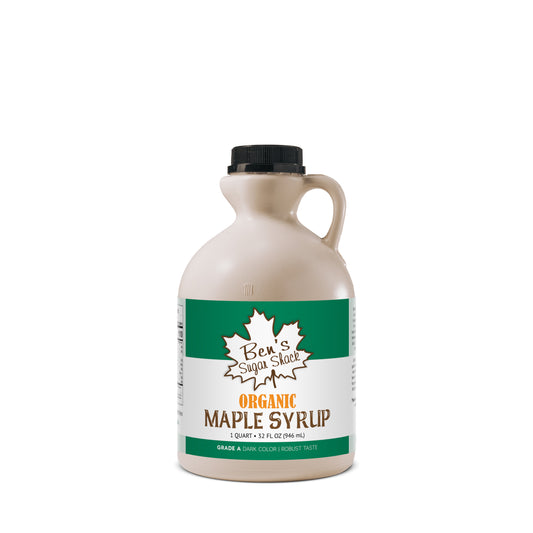 Ben's Organic Maple Syrup Plastic Jugs (All Sizes)