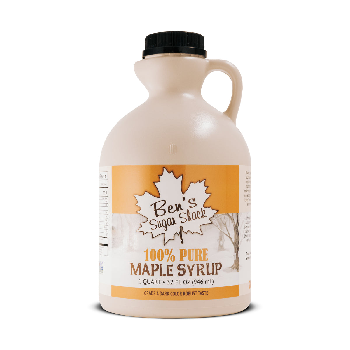 Ben's Pure Maple Syrup Plastic Jugs (All Sizes)